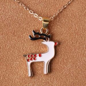 Reindeer charm necklace  